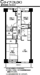 オクトス市ケ尾の物件間取画像